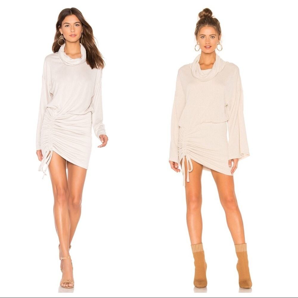 Free People Sundown Mini dress Small in Natural NWT